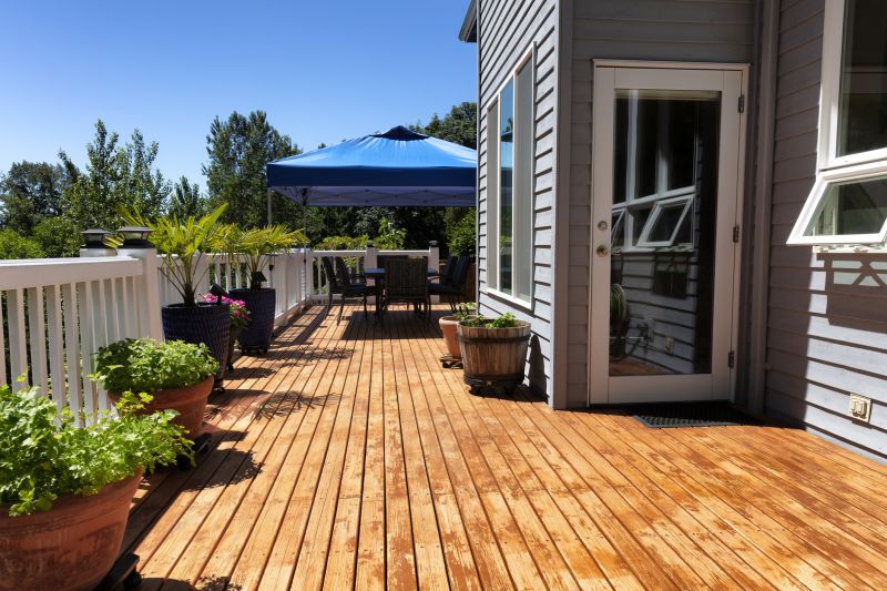 Deck with Seating Area