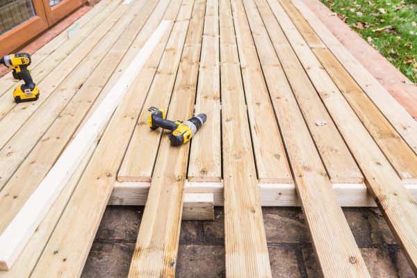 Cost of Damaged Deck Boards Repair in Boston