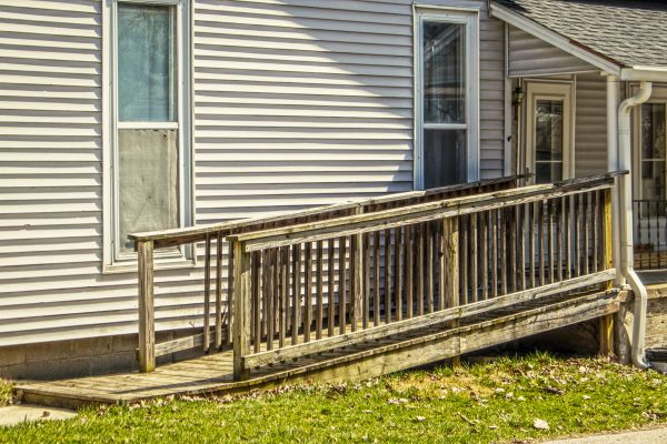 Porch Ramp Construction in Boston