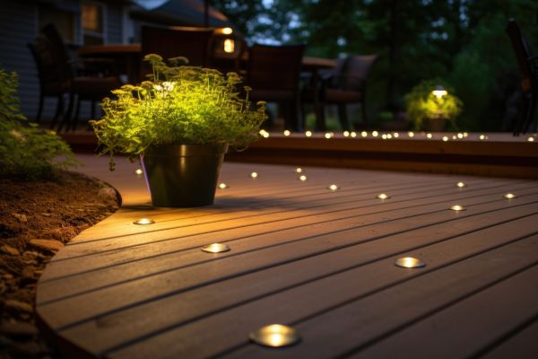 Ground Level Deck Construction in Boston