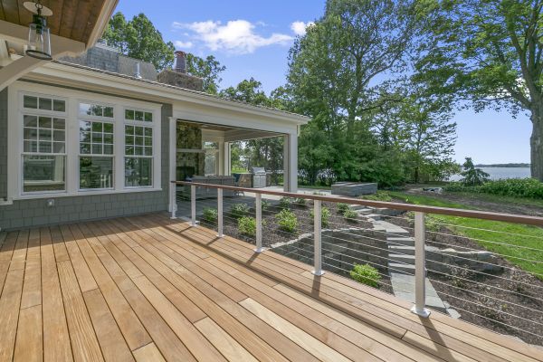 Wood Deck Installation in Boston